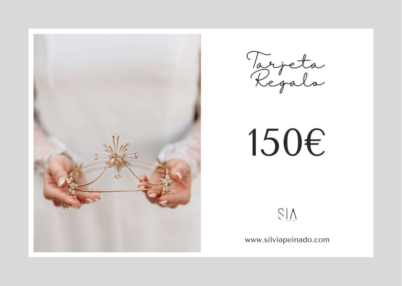 Tarjeta regalo 150€ - Silvia Peinado